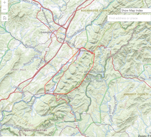 landslide study area