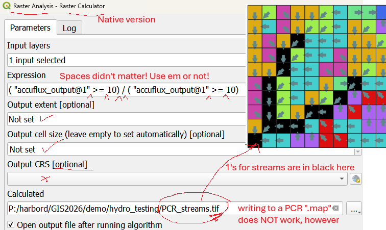 the thresholding does works!